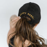 HappyRebel Baseball hat - back of hat