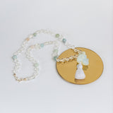 Magnify Your Heart Half-Mala Necklace